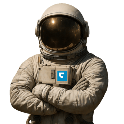Confident astronaut-1