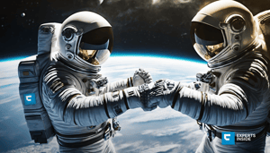 astronauts fist bump-1